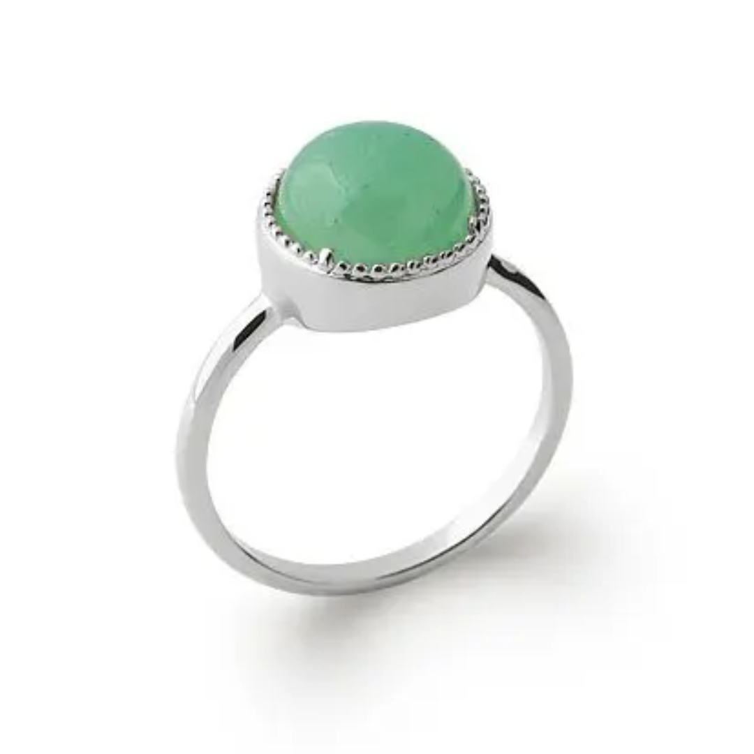 Aventurine ‘Constantine’ Ring