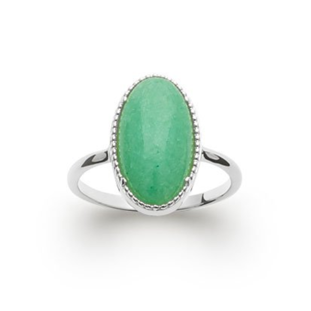 Aventurine ‘Judith’ Ring