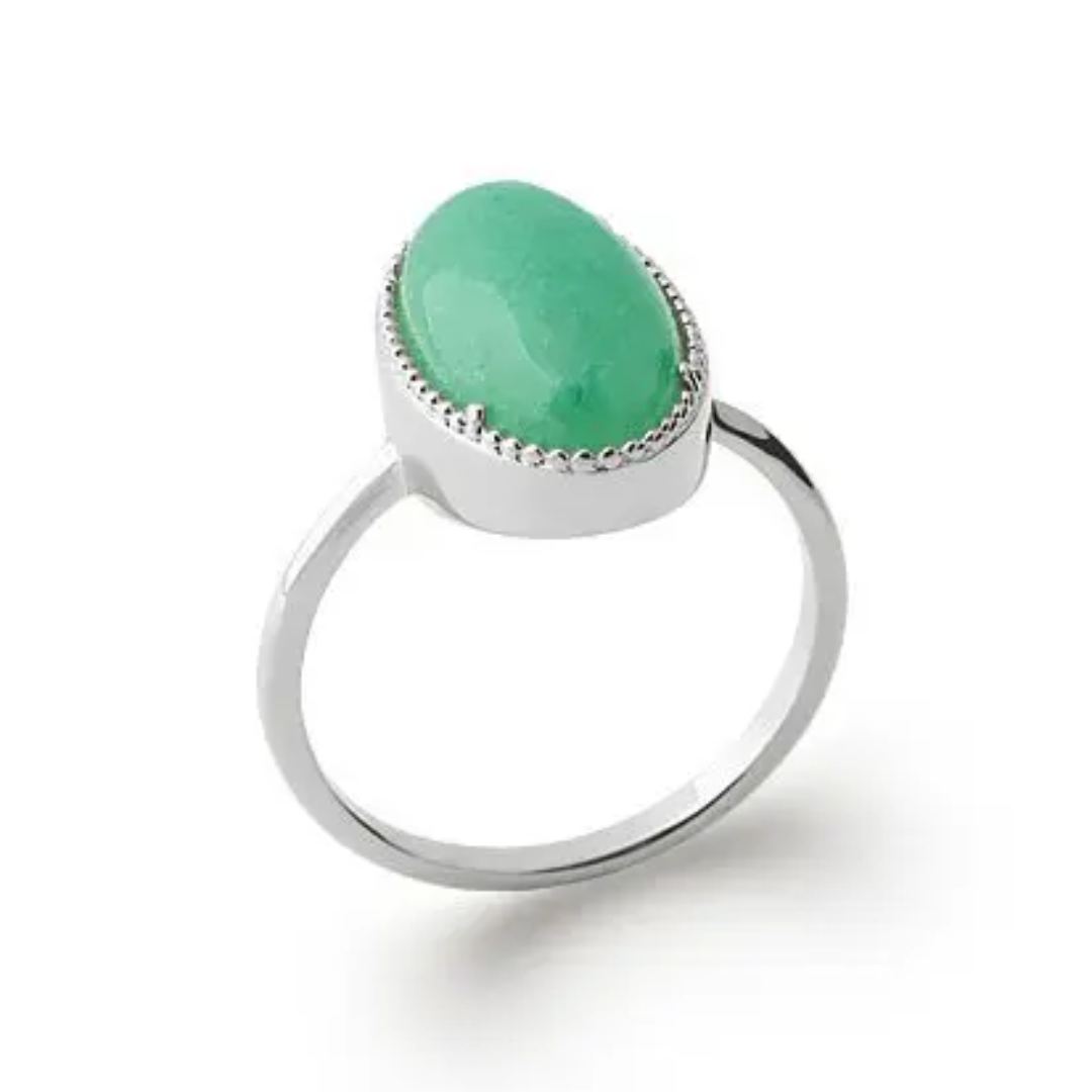 Aventurine ‘Judith’ Ring