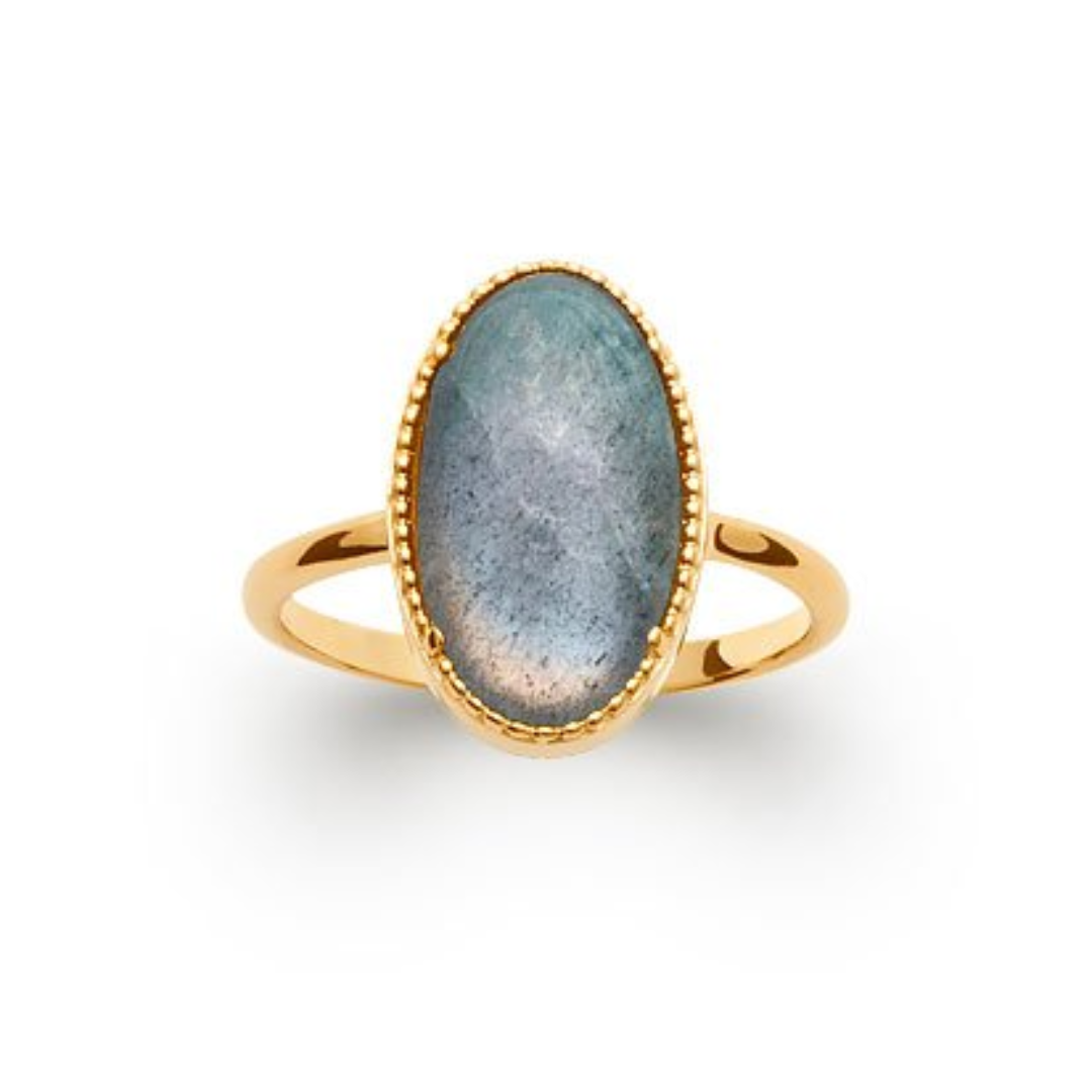 Labradorite ‘Judith’ Ring