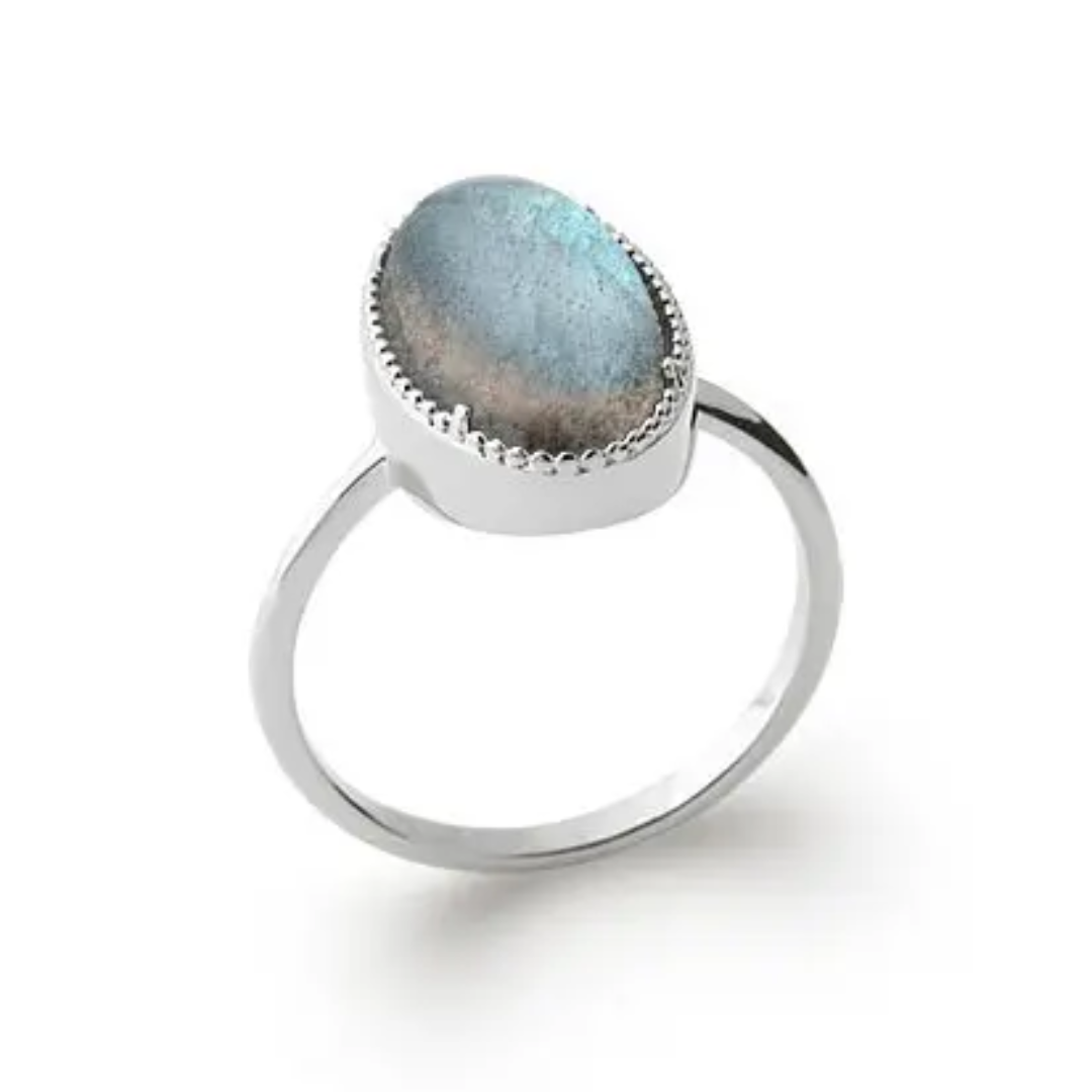 Labradorite ‘Judith’ Ring