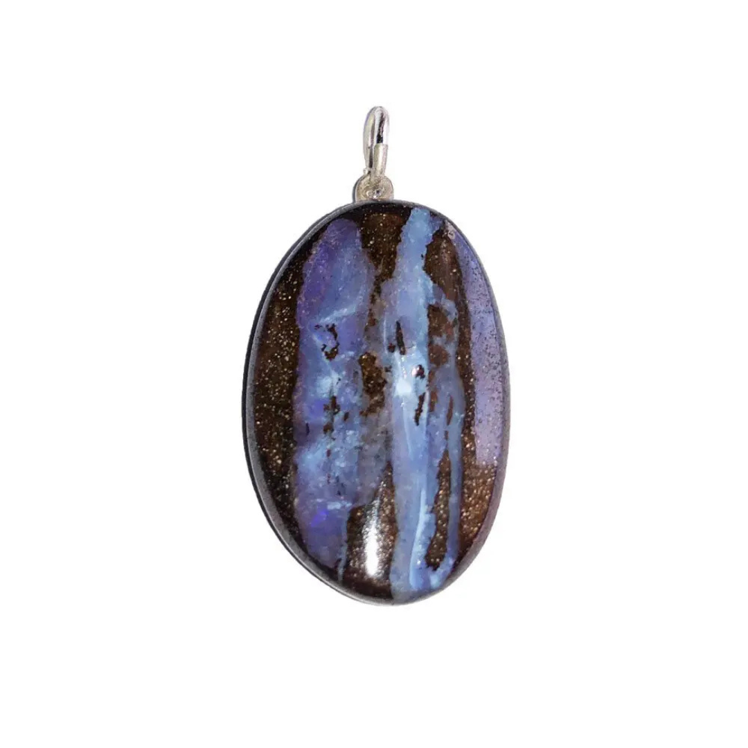 Australian Opal Pendant - Tumbled Stone