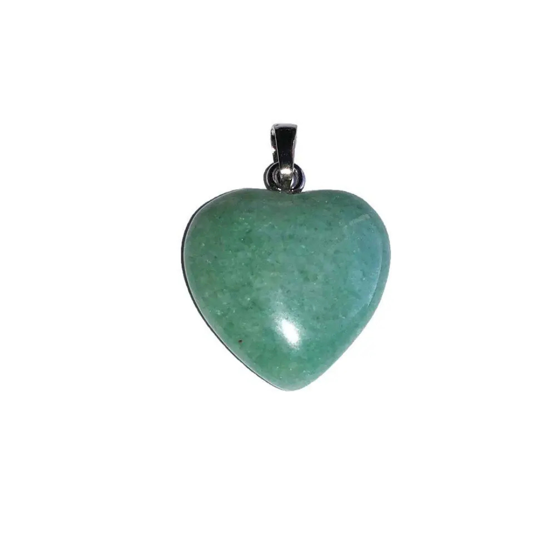 Aventurine Pendant – Heart Shaped