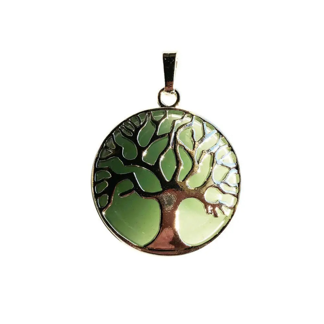 Aventurine Pendant – Tree of Life