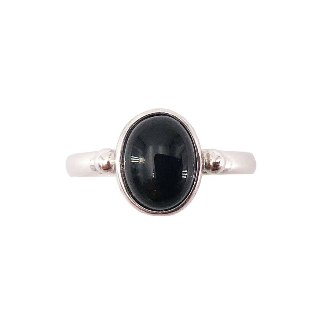 Camille Black Onyx Ring
