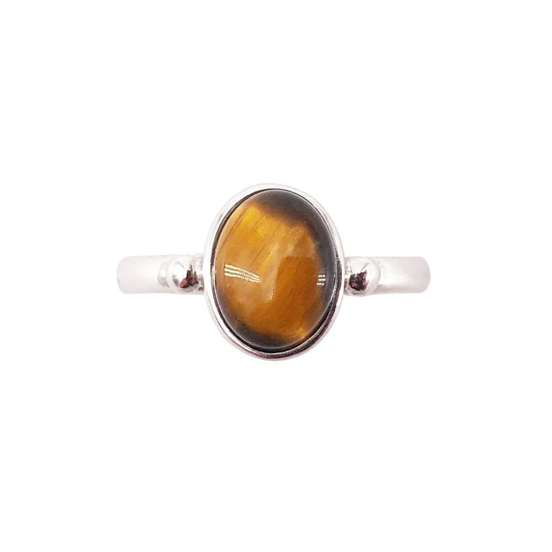 Camille Tiger’s Eye Ring