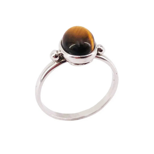 Camille Tiger’s Eye Ring