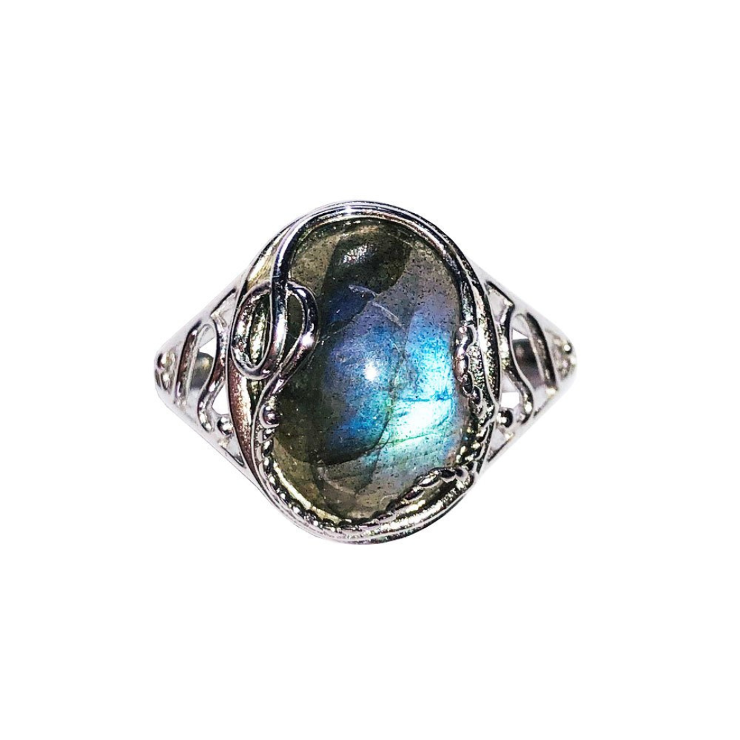 Capucine Labradorite Ring