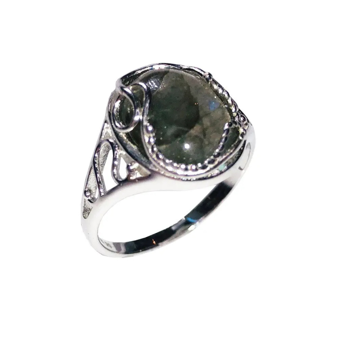 Capucine Labradorite Ring