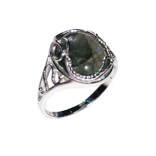 Capucine Labradorite Ring
