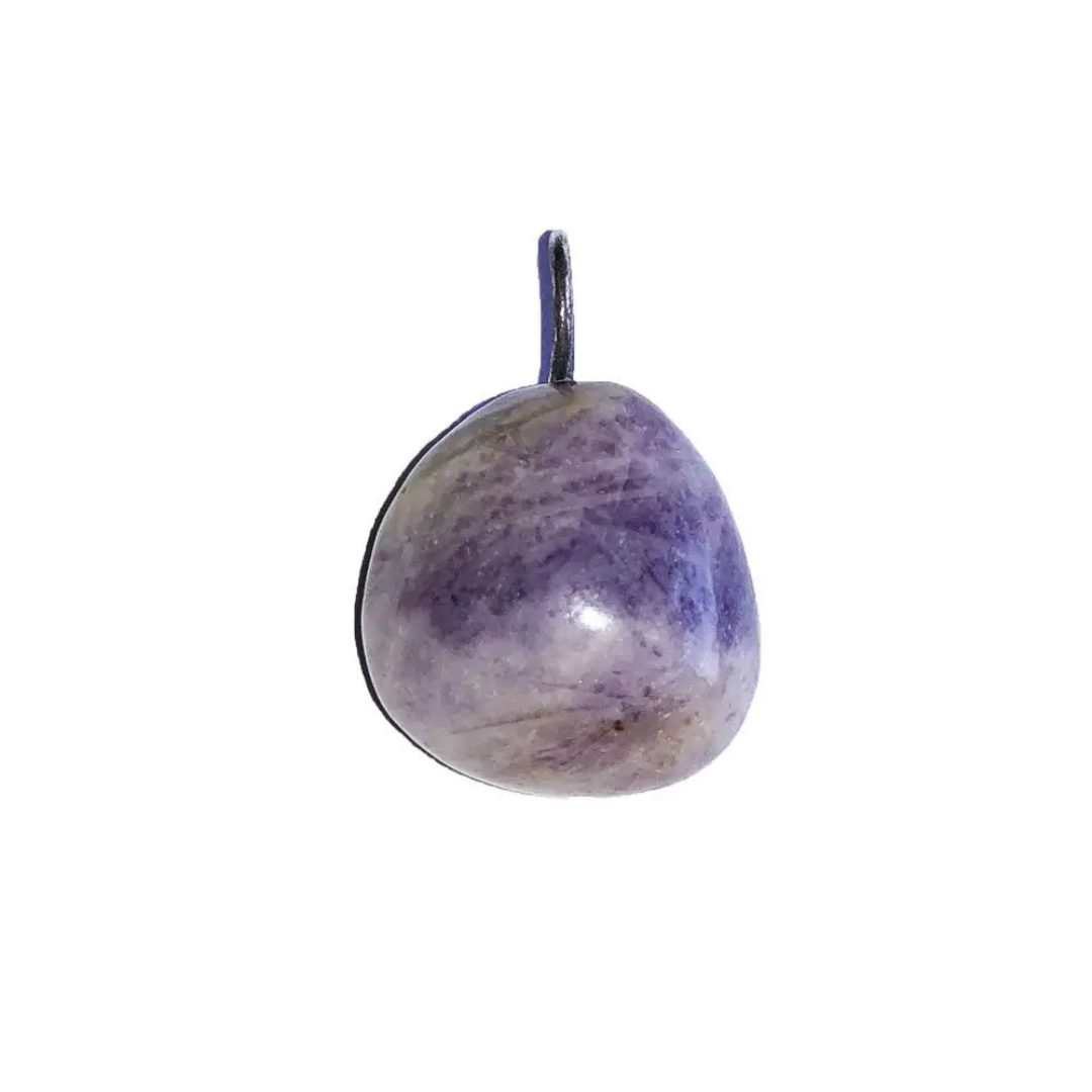 Charoite Pendant - Tumbled Stone