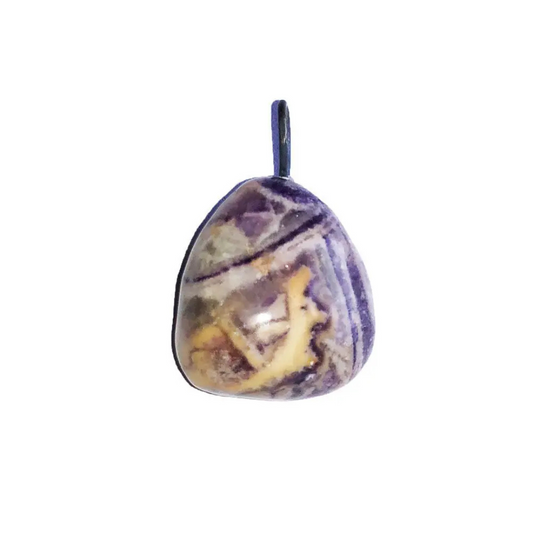 Charoite Pendant - Tumbled Stone
