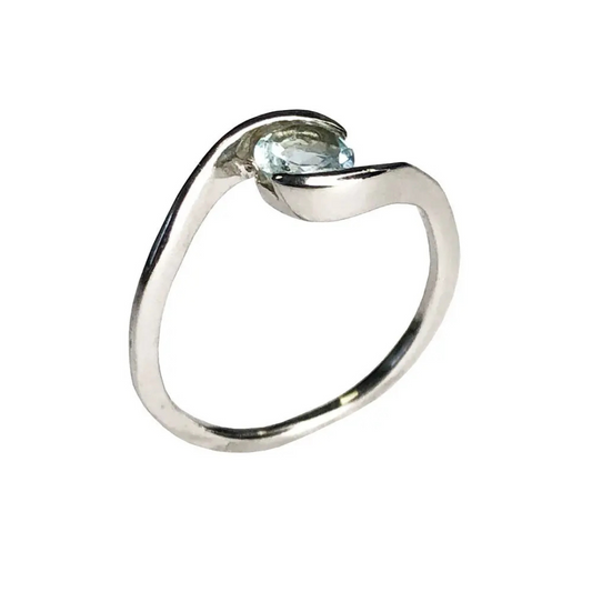 Doriane Aquamarine Ring