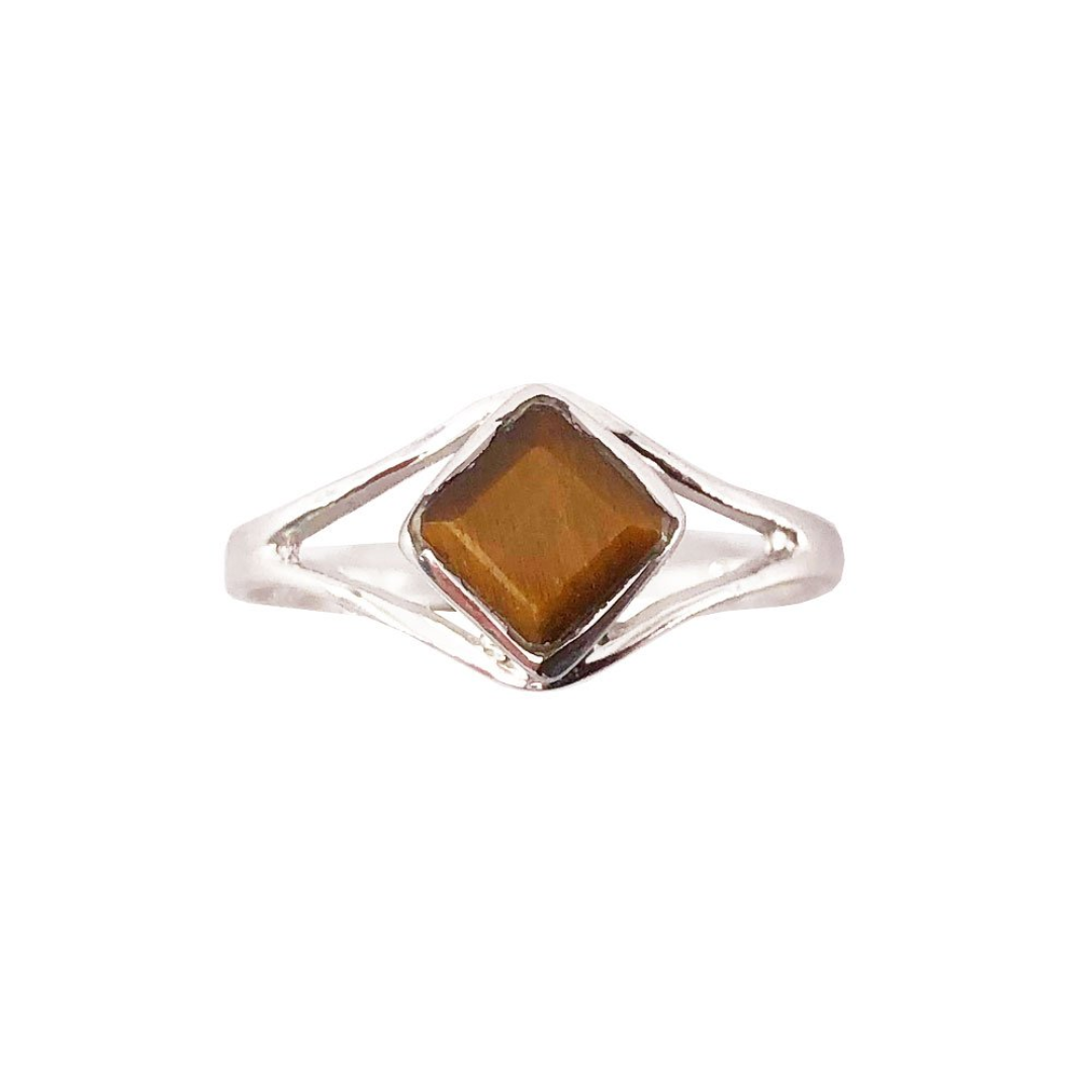 Elisabeth Tiger Eye Ring