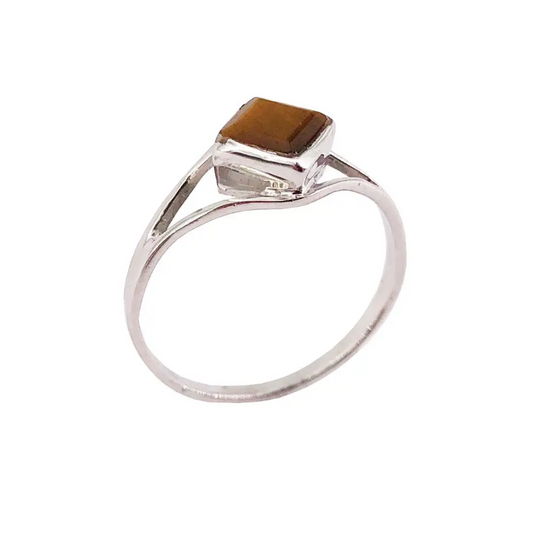 Elisabeth Tiger Eye Ring