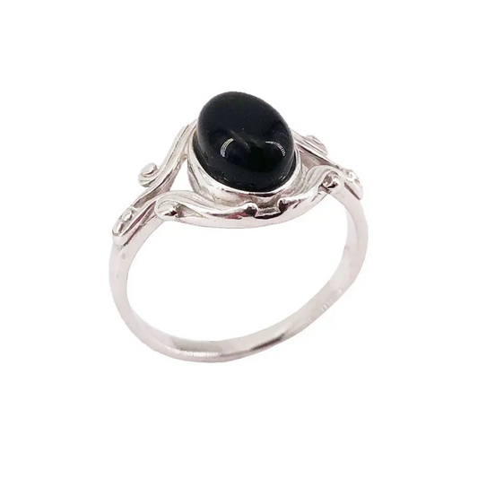 Honorine Black Onyx Ring