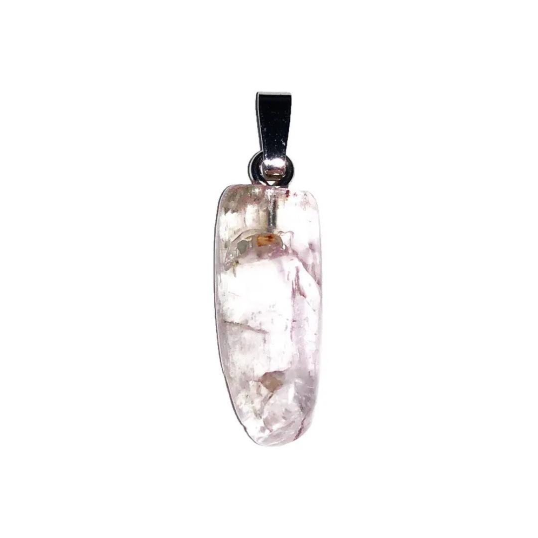 Kunzite Pendant - Tumbled Stone