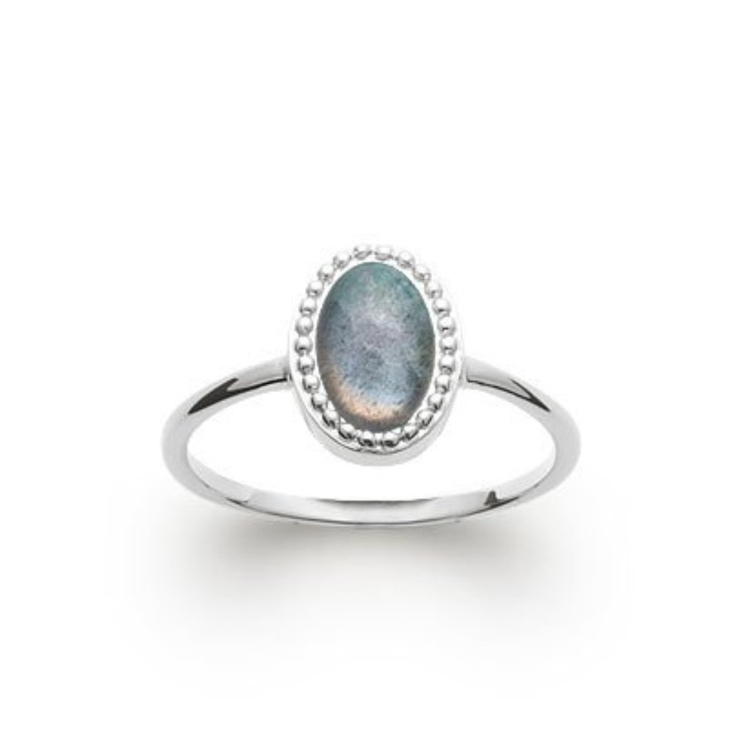 Labradorite ‘Alexandra’ Ring