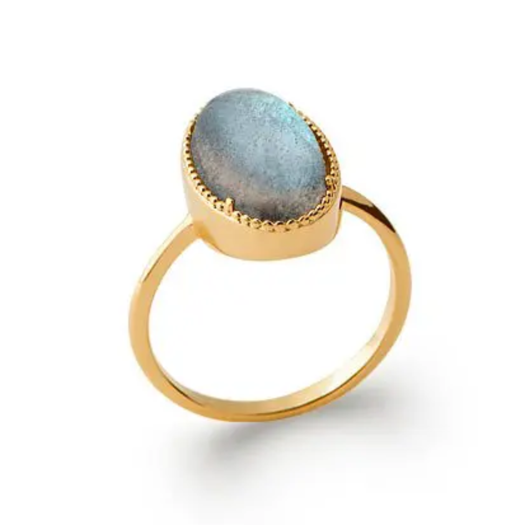 Labradorite ‘Judith’ Ring