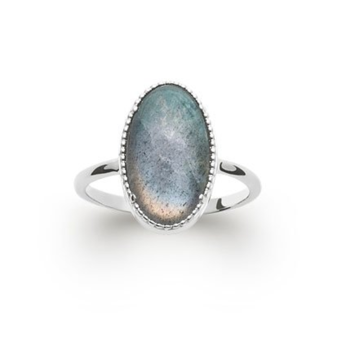 Labradorite ‘Judith’ Ring