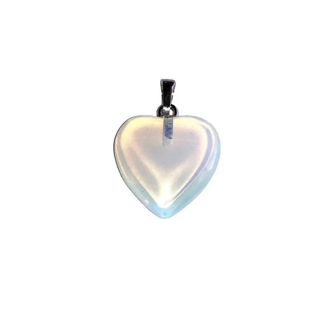 Opal Pendant – Heart Shaped
