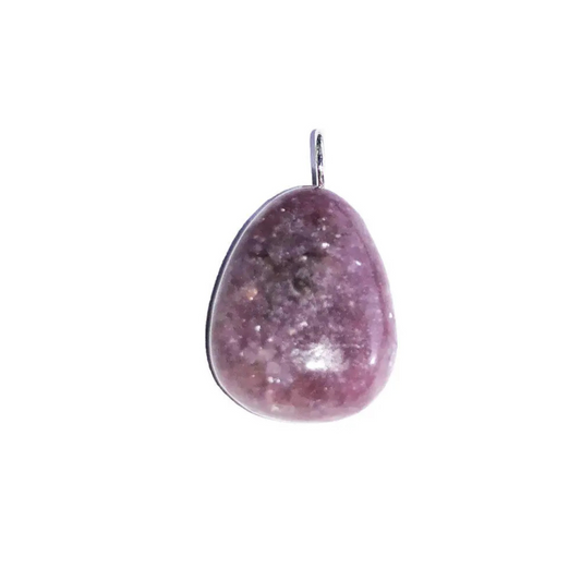 Pink Tourmaline Pendant - Tumbled Stone