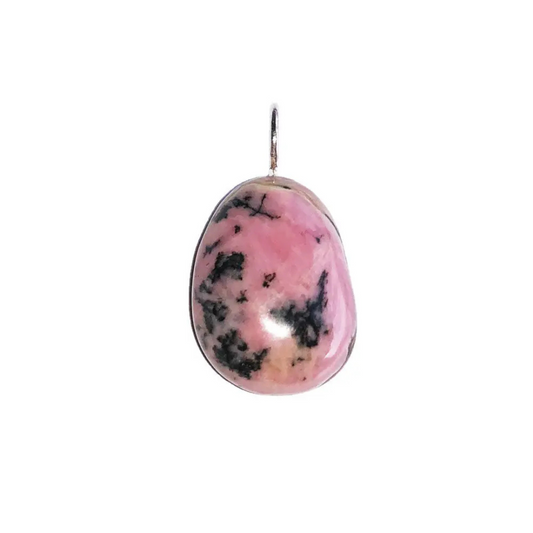 Rhodonite Pendant - Tumbled Stone