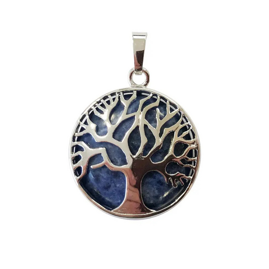 Sodalite Pendant – Tree of Life