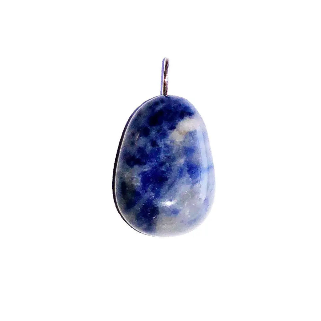 Sodalite Pendant - Tumbled Stone