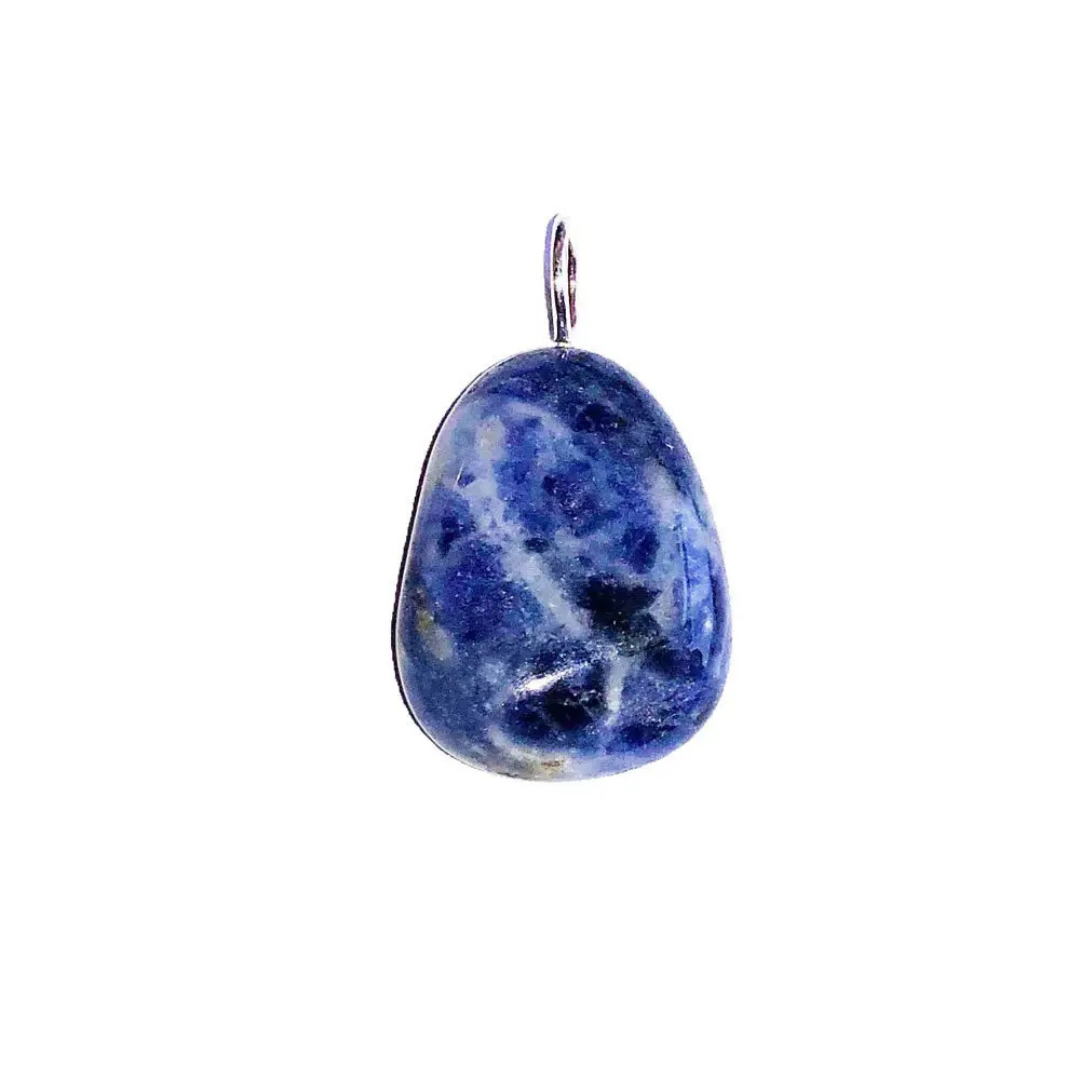 Sodalite Pendant - Tumbled Stone