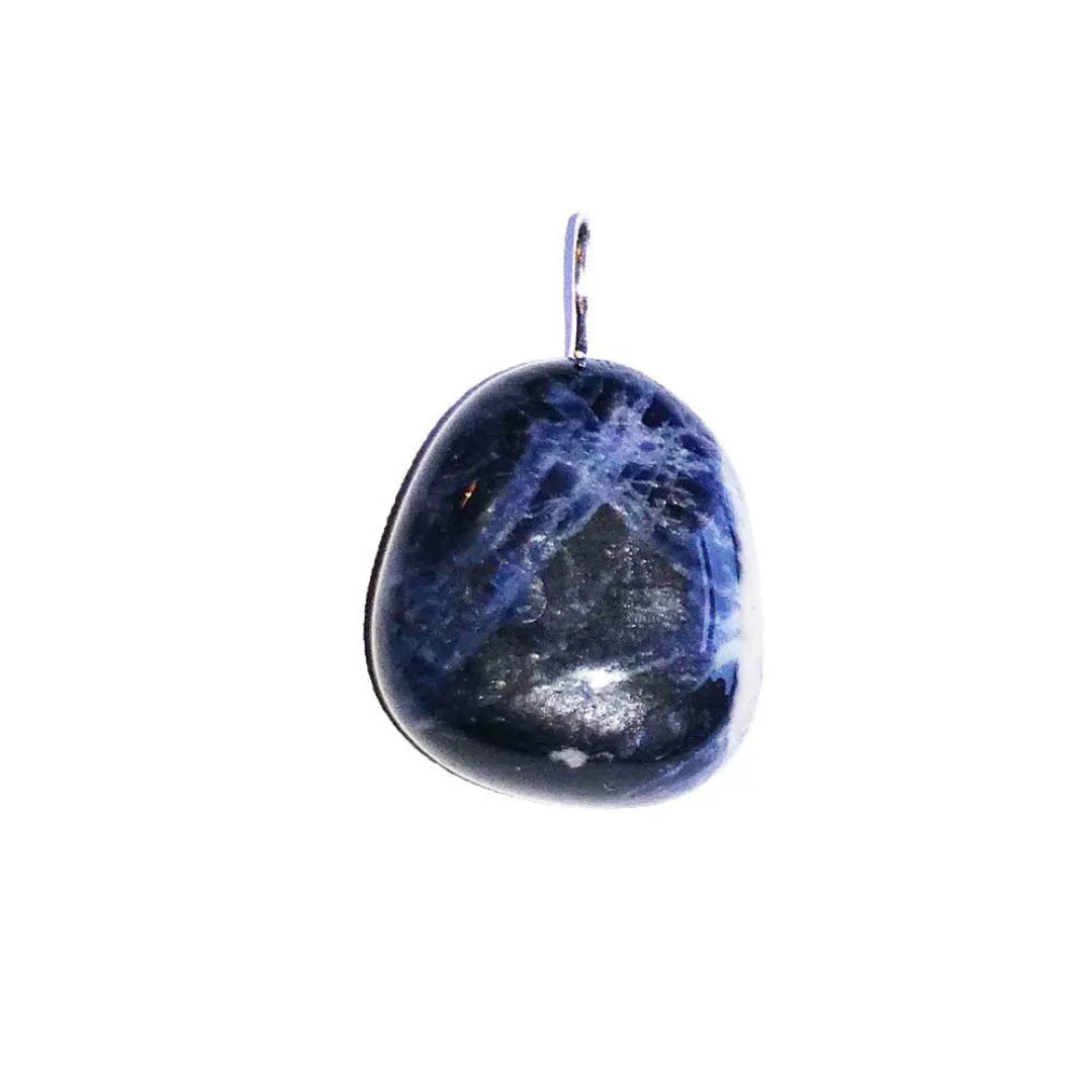 Sodalite Pendant - Tumbled Stone