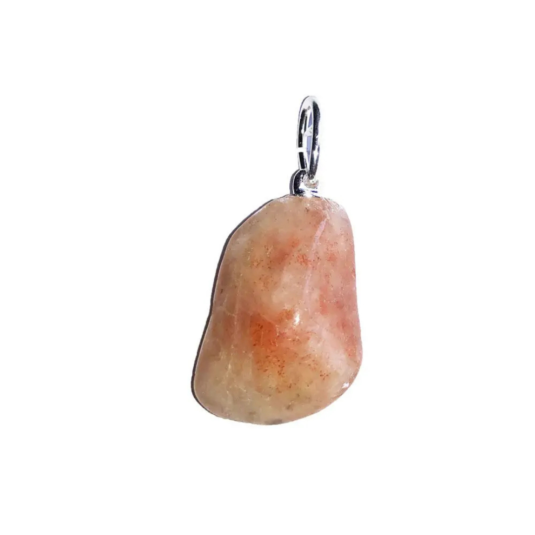 Sunstone Pendant - Tumbled Stone