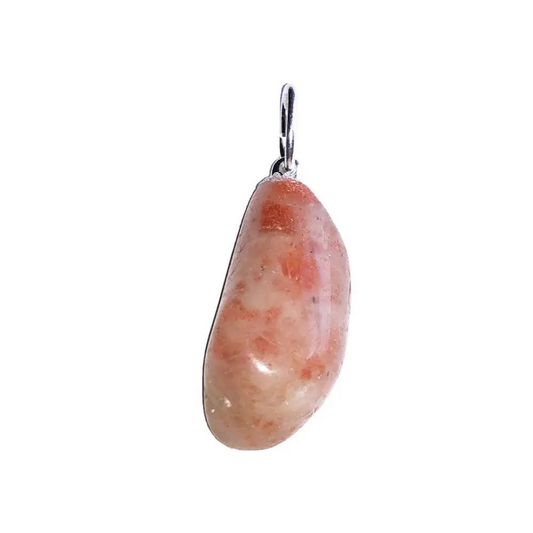 Sunstone Pendant - Tumbled Stone