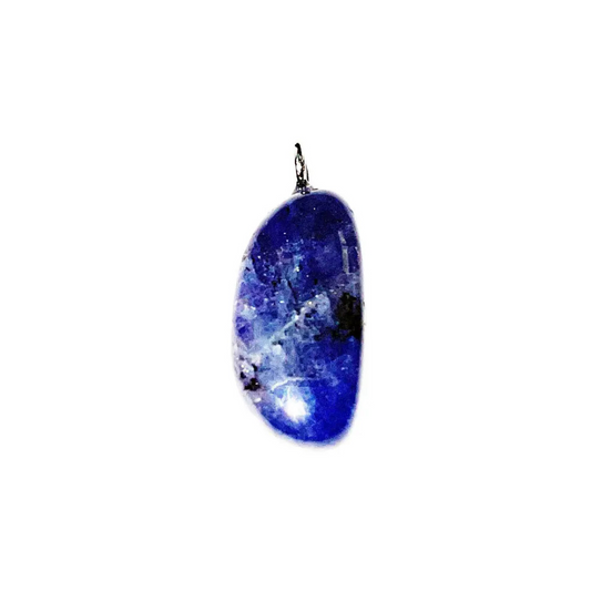 Tanzanite Pendant - Tumbled Stone